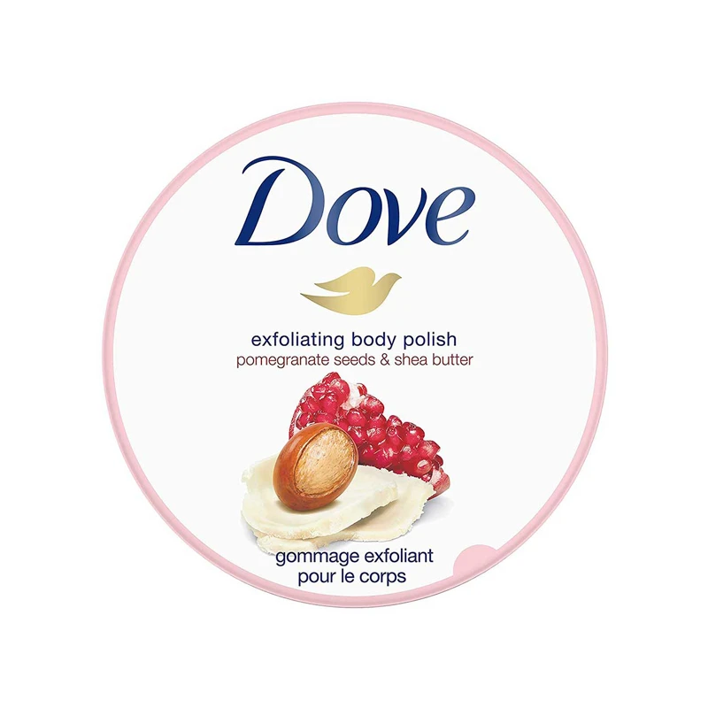 Dove Exfoliating Pomegranate Seeds & Shea Butter Body Scrub 298g