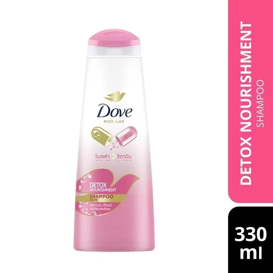 Dove Detox Nourishment Shampoo 330ml