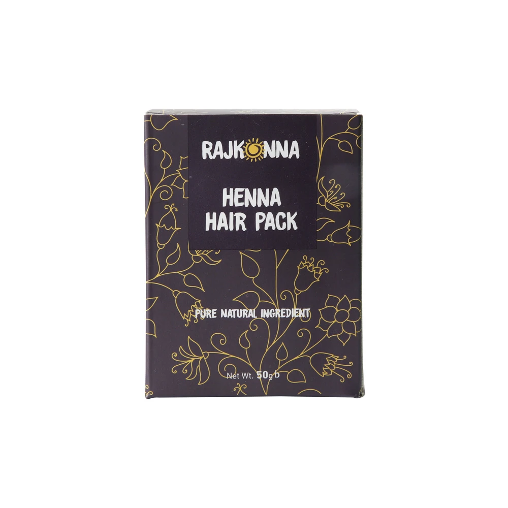 Rajkonna Henna Hair Pack - 50gm