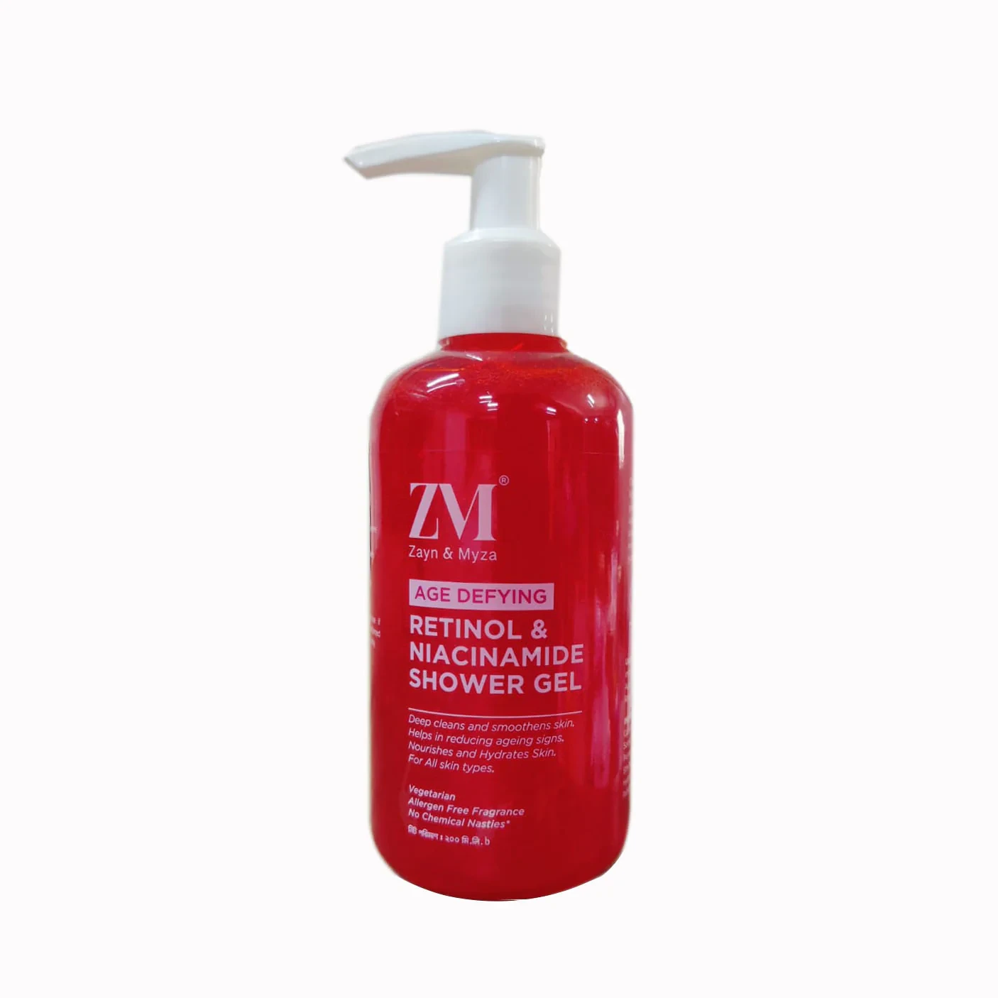 Zayn & Myza Age Defense Retinol & Niacinamide Shower Gel - 200ml