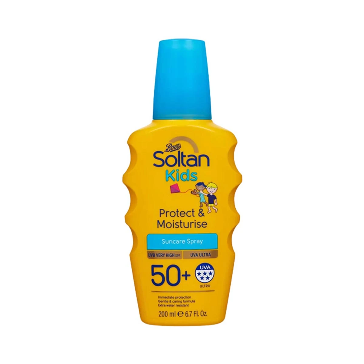 Boots Soltan Kids Protect & Moisturise Suncare Spray SPF 50+ - 200ml