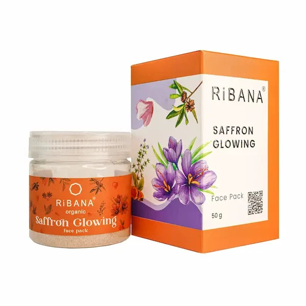 RiBANA Saffron Glowing Face Pack 50g