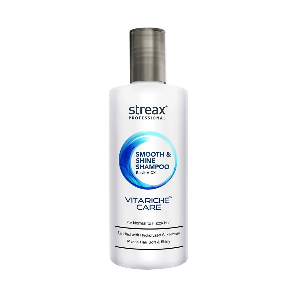 Streax professional vitariche care smoothing shine shampoo - 300ml
