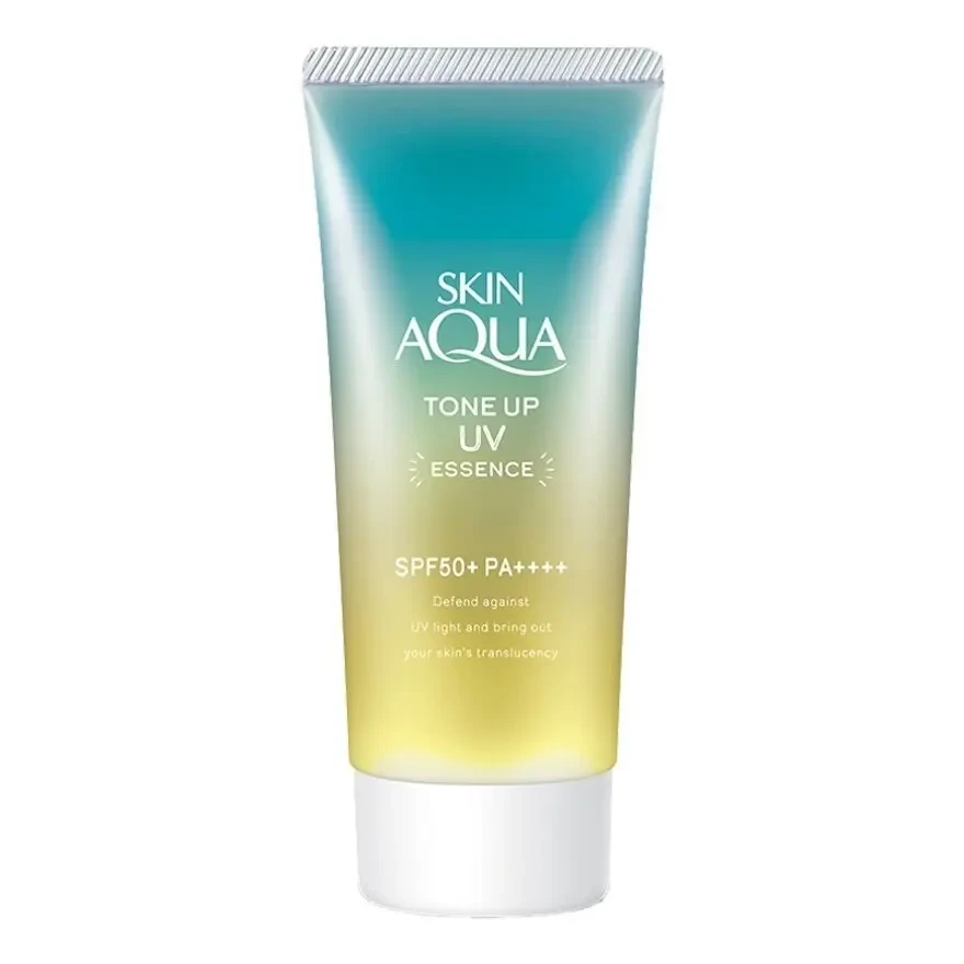 Skin Aqua Tone Up UV Essence SPF50+ PA++++ 80g - Mint Green