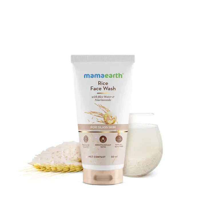 Mamaearth Rice Face Wash - 50ml