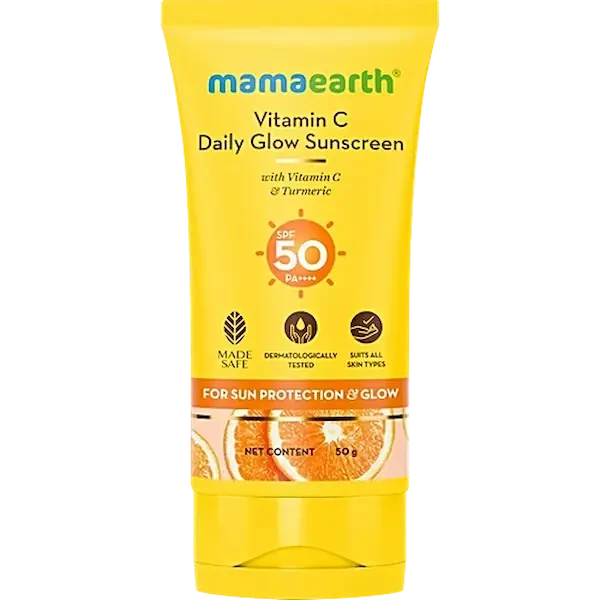 Mamaearth Vitamin C Daily Glow Sunscreen - 50g